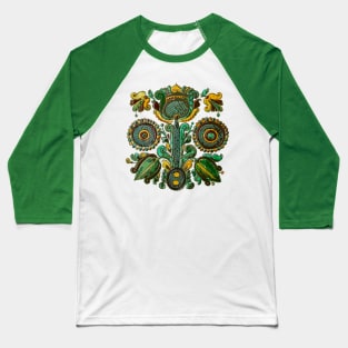 Traditional Ukraine folk flowers decor Baseball T-Shirt